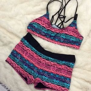 Boutique bought 2pc Boxer Short Swimsuit XXL